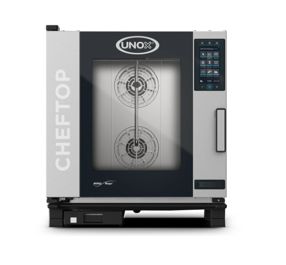 Horno combinado gas 7 bandejas GN1/1 plus