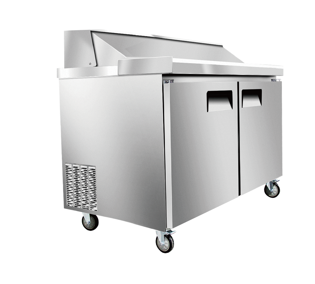 Refrigerated salad station with 2 doors / Estación de ensalada refrigerada de 2 puertas Vibrancy