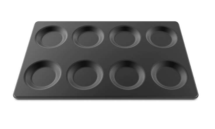 Bandeja en alumino eggs 8/1