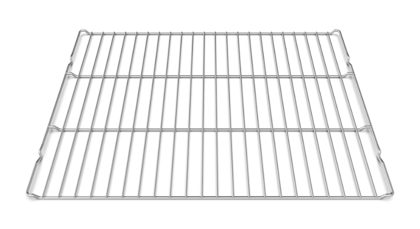 Parrilla lisa cromada 60x40