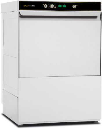 [E-ECM-L-LB-E500] Lavadora de loza electrica bajo mesón Ecomax