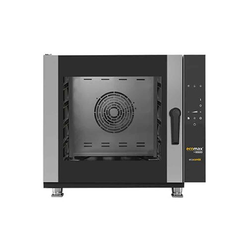 [E-ECM-H-HC-HECME4] Horno combi eléctrico de 4 niveles 6 kw Ecomax