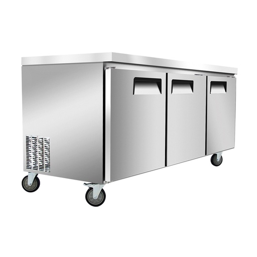 [E-VBR-F-MR-3P] Refrigerated table with 3 doors / Mesa refrigerada de 3 puertas Vibrancy