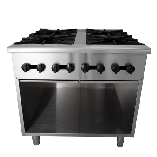 [E-VBR-C-ES-24P] Estufa 4 puestos a piso 24" Vibrancy