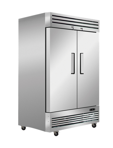 [E-VBR-F-RV-2P] Vertical 2-door refrigerator / Refrigerador Vertical de 2 puertas Vibrancy