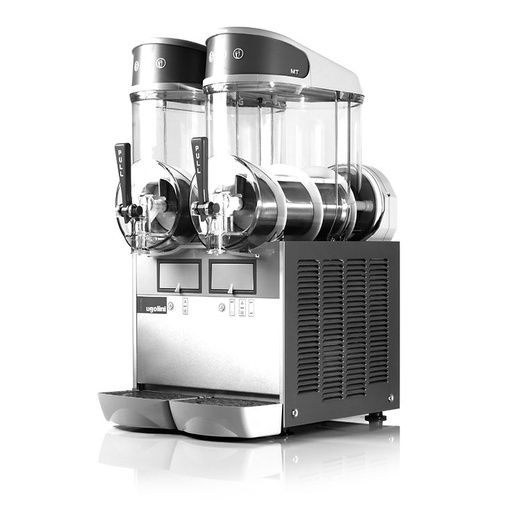 [E-UGL-B-GR-2D] Maquina granizadora MT 2 depósitos policarbonato Ugolini