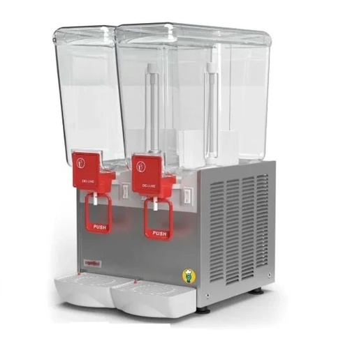 [E-UGL-B-GR-20Lt/2T] Dispensador de bebidas Deluxe 20 lt / 2 tanques