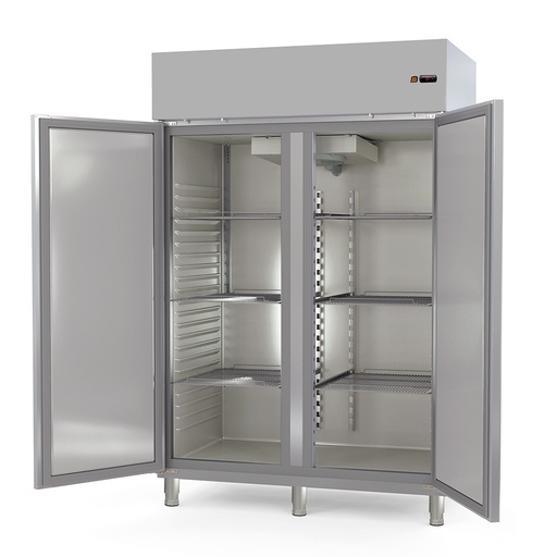 [E-DOC-F-RV-AGD.140.PF] Refrigerador vertical 2 puertas con guia embutida Docriluc