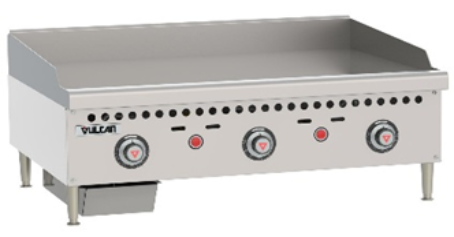 [E-VLC-C-PL-VCRG36.T1] Plancha a gas 90 cm de sobreponer Vulcan