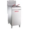 Freidora de gas natural Vulcan LG500-1 de 65-70 lb - 150,000 BTU